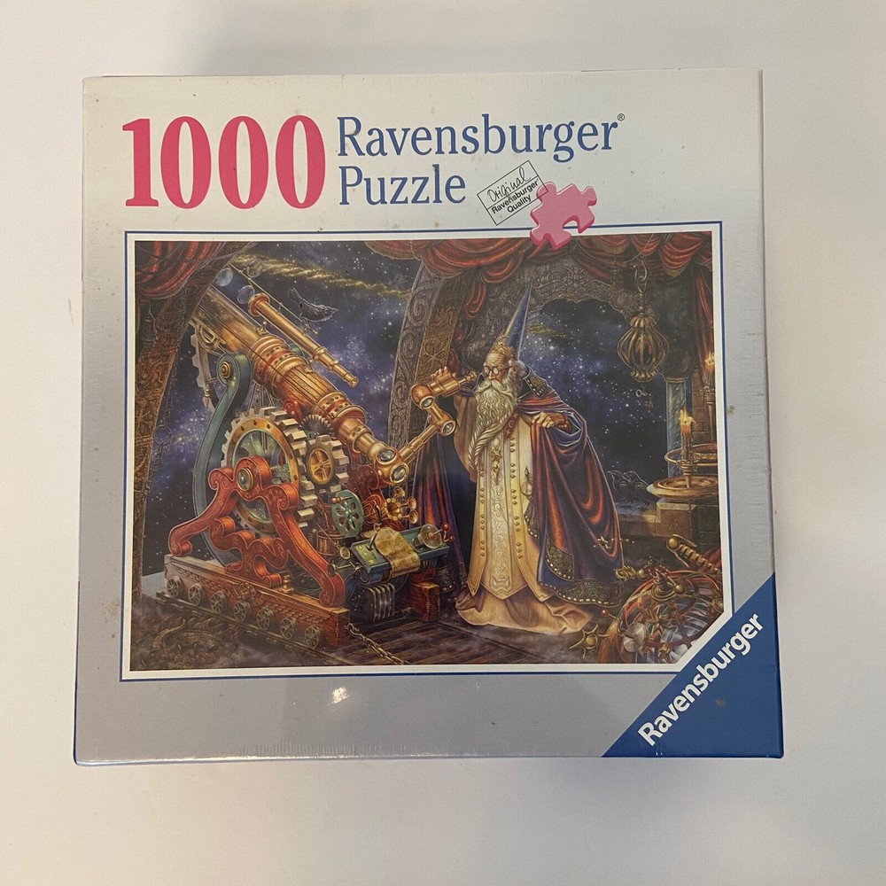 2007 Ravensburger THE ASTRONOMER Premium Puzzle 1000 pcs Ages 10+  NIB SEALED!